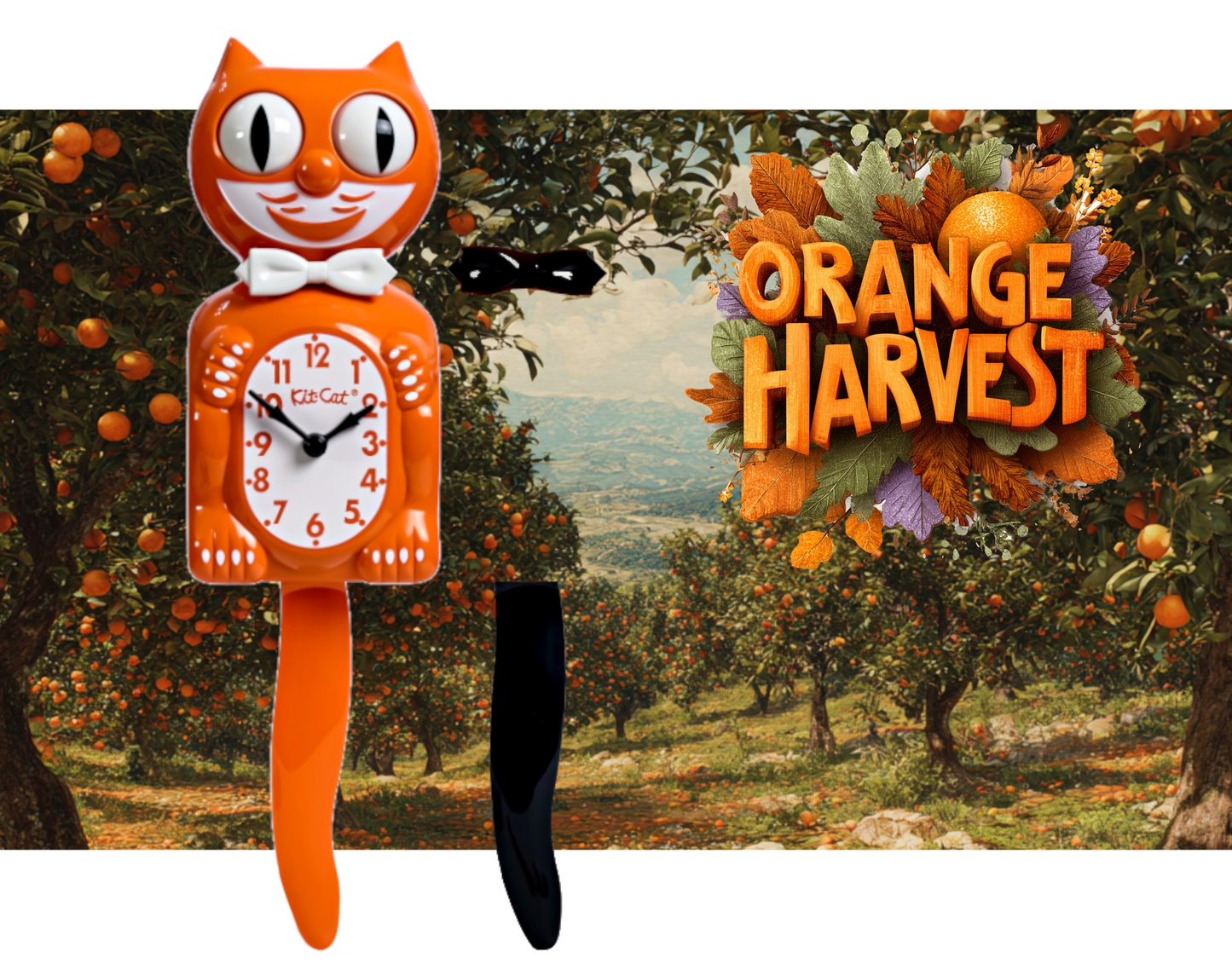 Orange Harvest Kit-Cat Klock