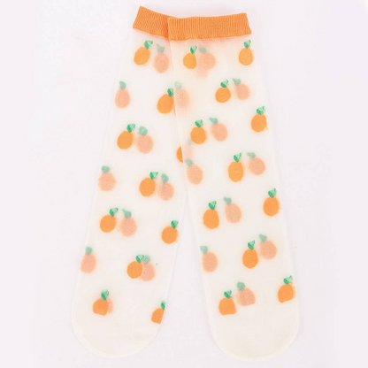 Fruit Sheer Socks