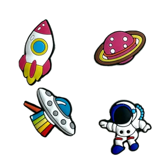 Outer Space Shoe Charms