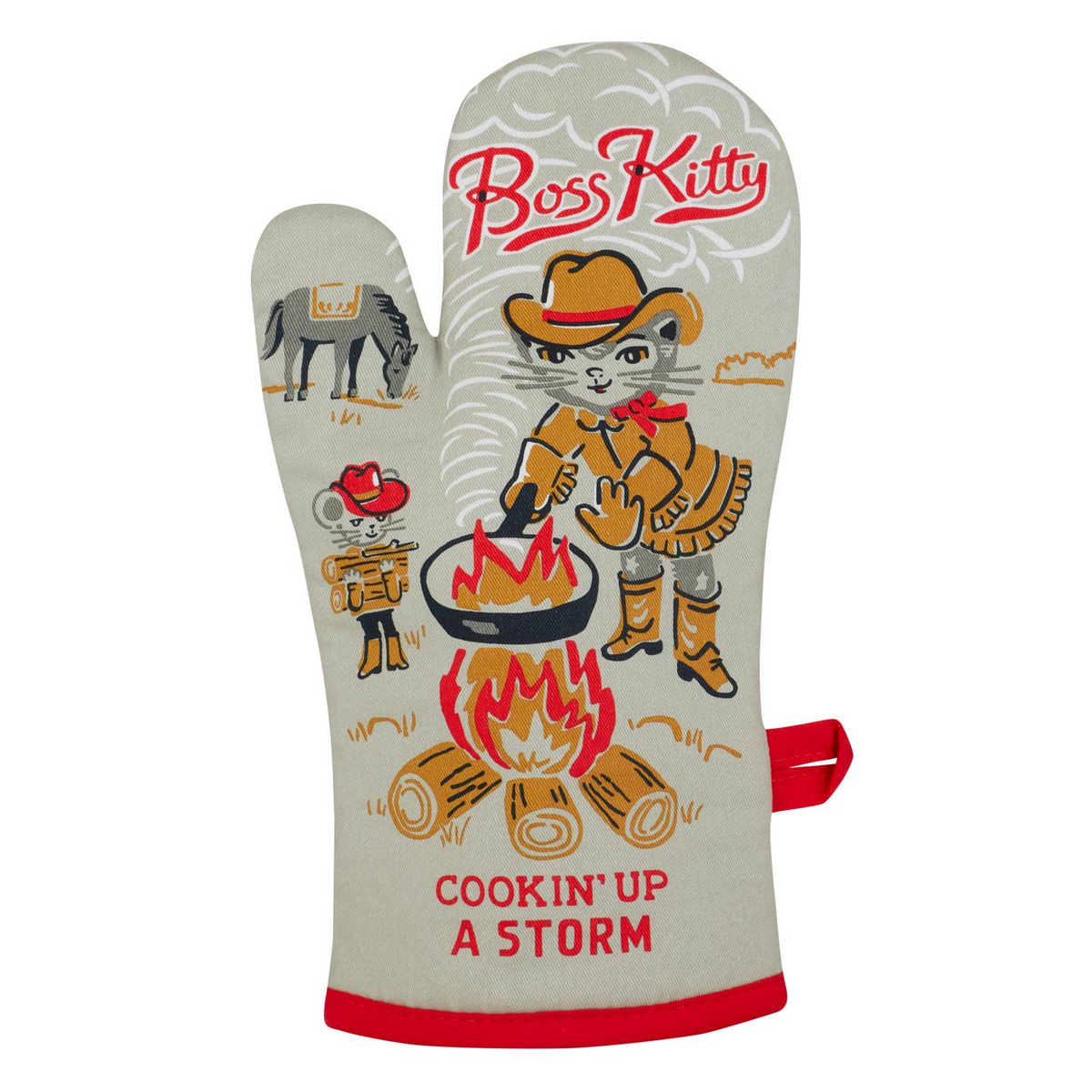 Boss Kitty Oven Mitt