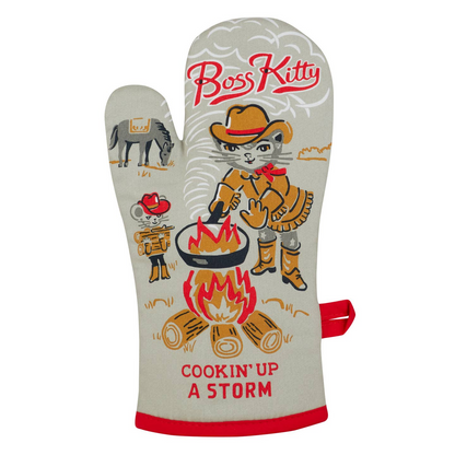 Boss Kitty Oven Mitt