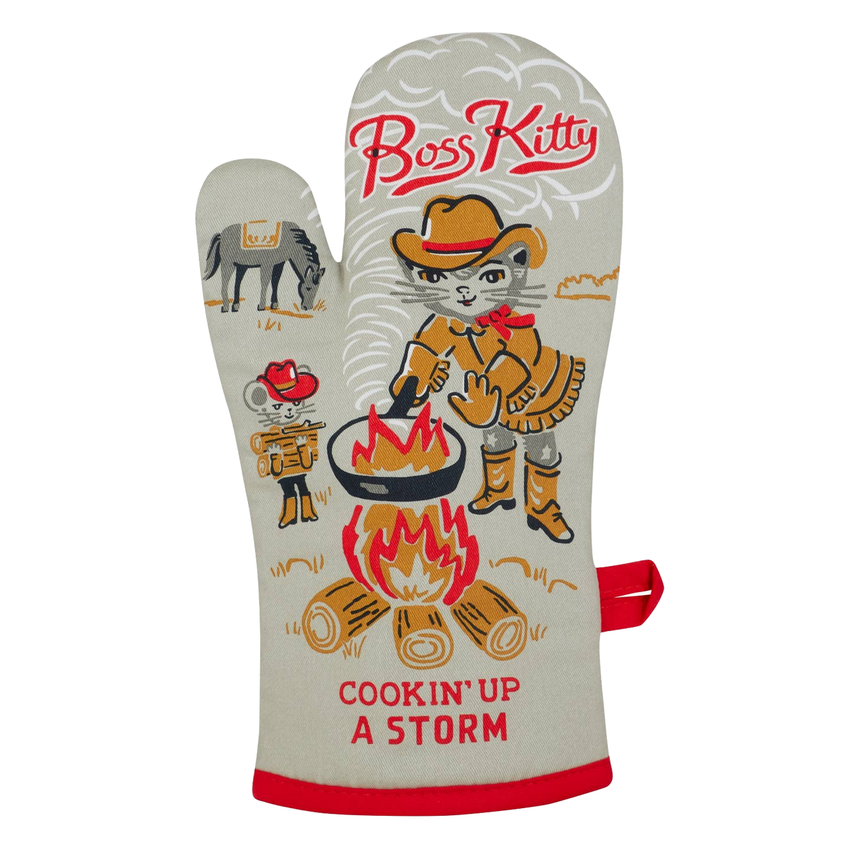 Boss Kitty Oven Mitt