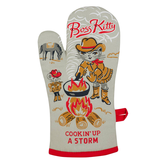 Boss Kitty Oven Mitt