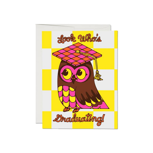 Look Who Graduation Card