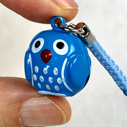 Assorted Owl Bell Keychains