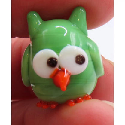 Glass Owls Figurine