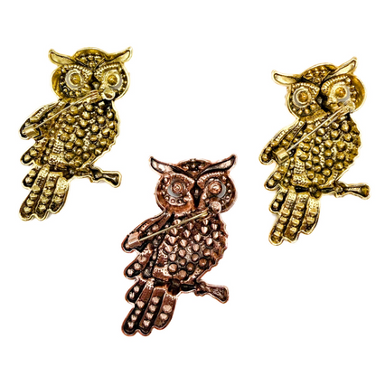 Owl Brooch