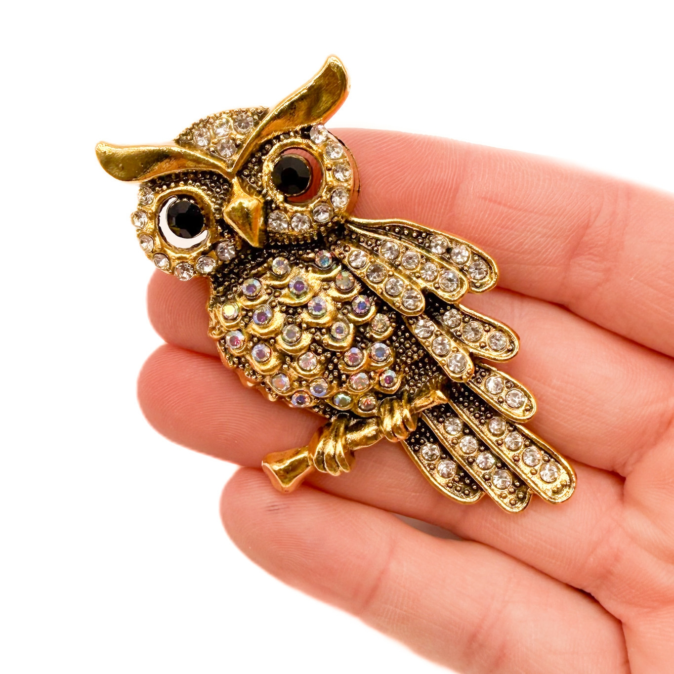 Owl Brooch