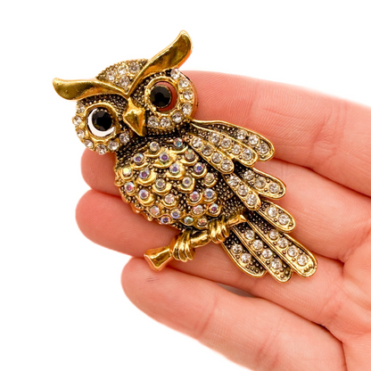 Owl Brooch