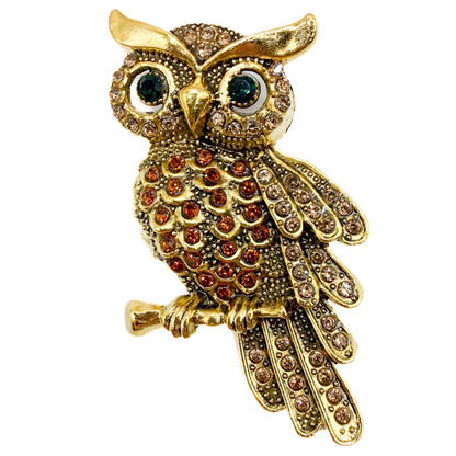 Owl Brooch