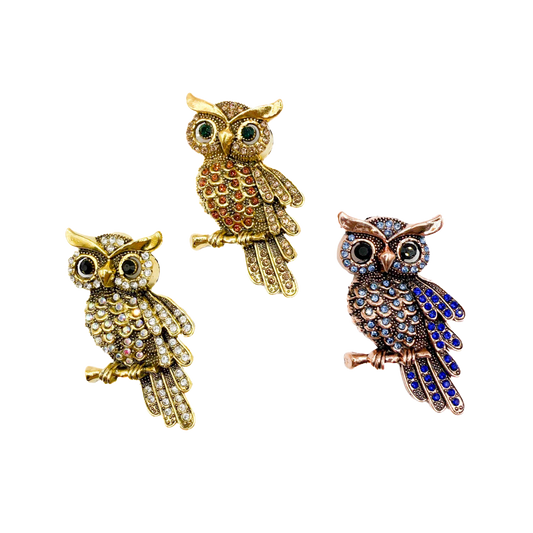 Owl Brooch