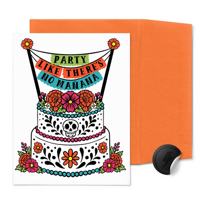 Party Like There's No Mañana Birthday Card