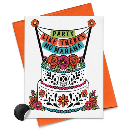 Party Like There's No Mañana Birthday Card