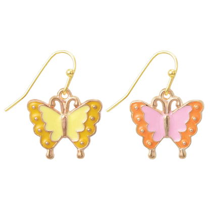 Pastel Parade Butterfly Dangle Earrings