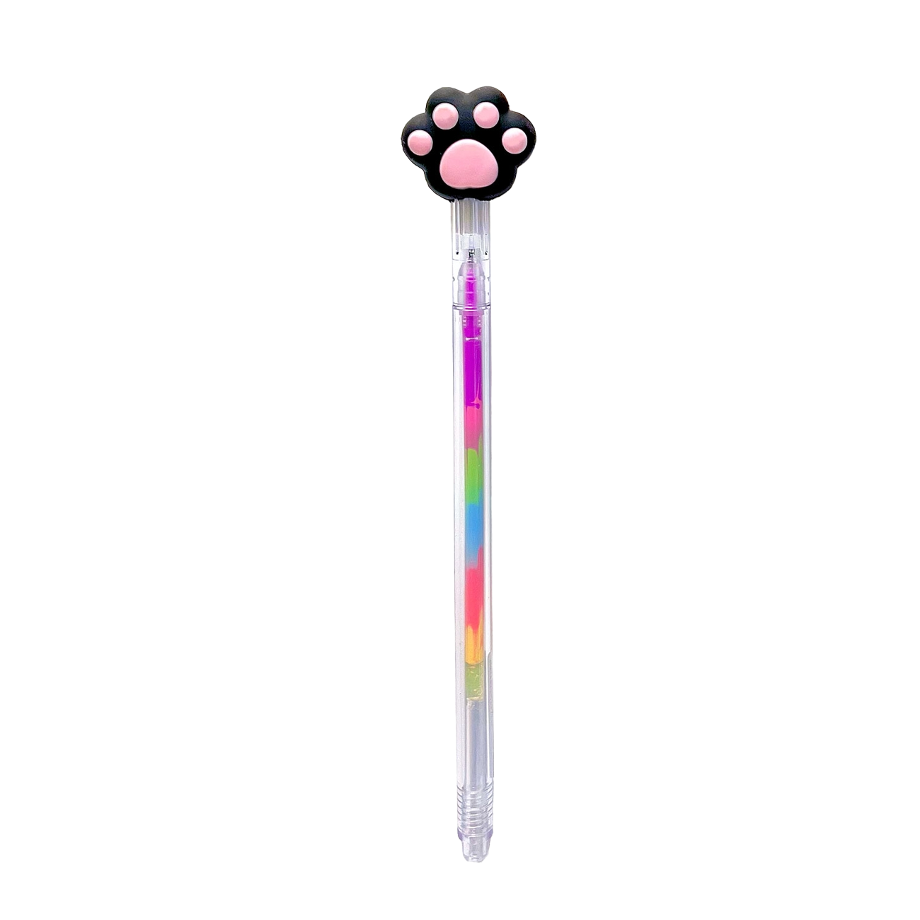 Paw Print Rainbow Gel Pen