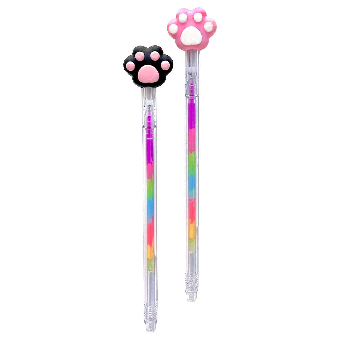 Paw Print Rainbow Gel Pen