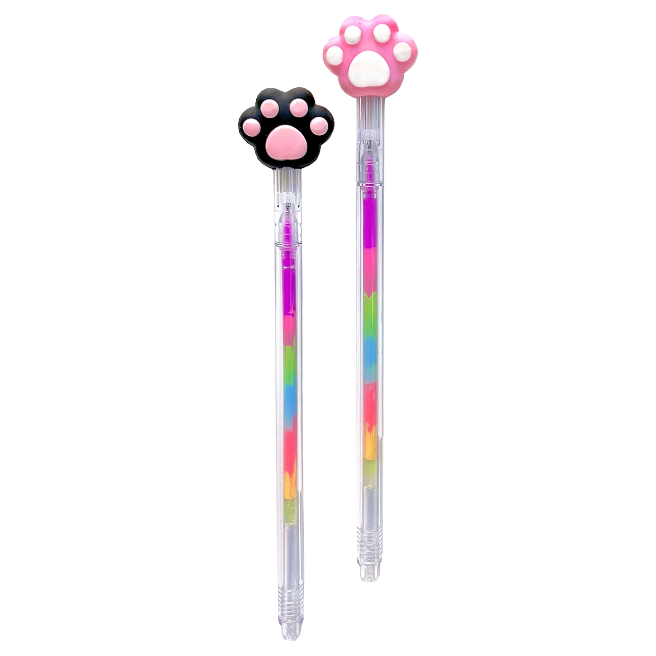 Paw Print Rainbow Gel Pen