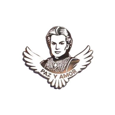 Walter Mercado Paz Y Amor Enamel Pin