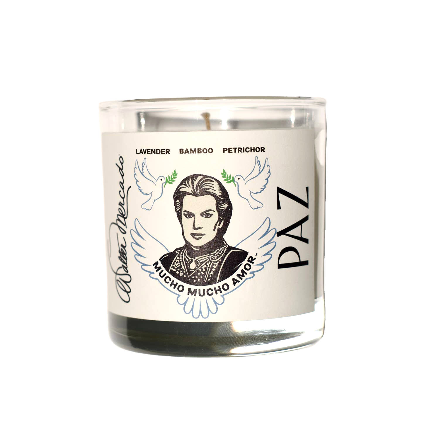 Paz Walter Mercado Candle