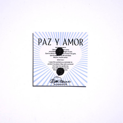 Walter Mercado Paz Y Amor Enamel Pin