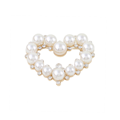 Bejeweled Heart Brooch