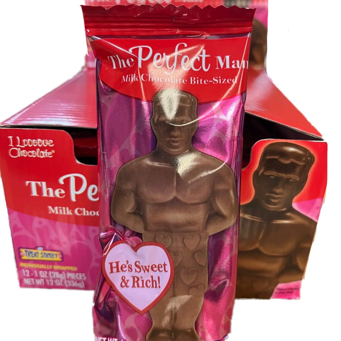 The Perfect Man Milk Chocolate Bite-Sized