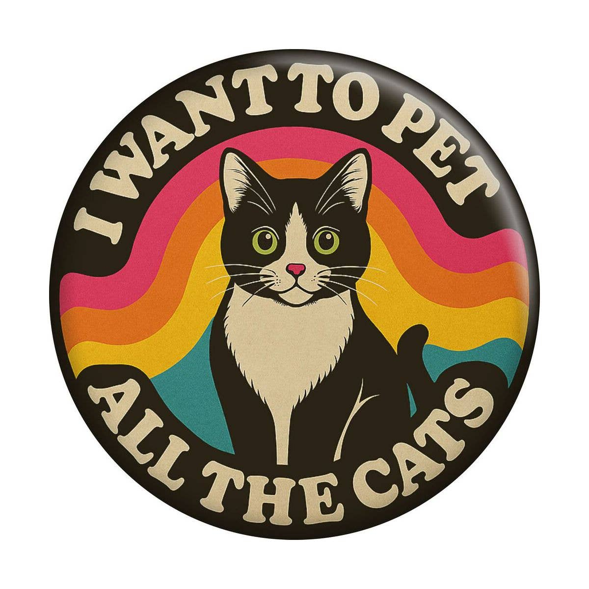 I Want to Pet All the Cats Magnet