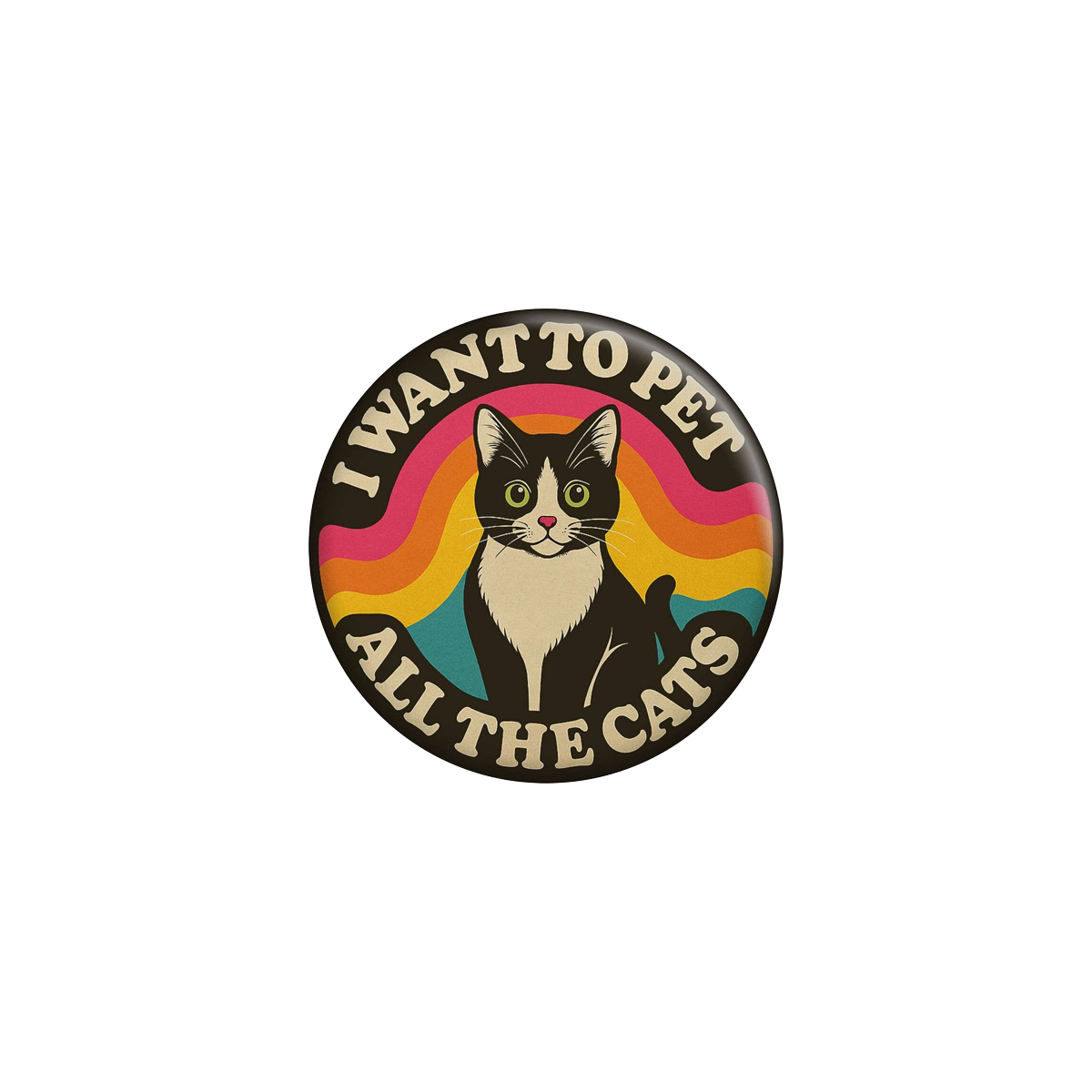 I Want to Pet All the Cats Magnet