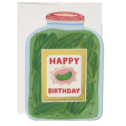 Pickle Birthday Card