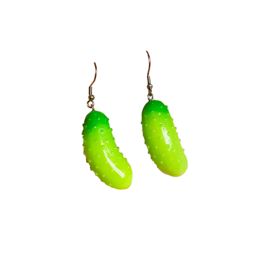 Pickle Dangle Earrings