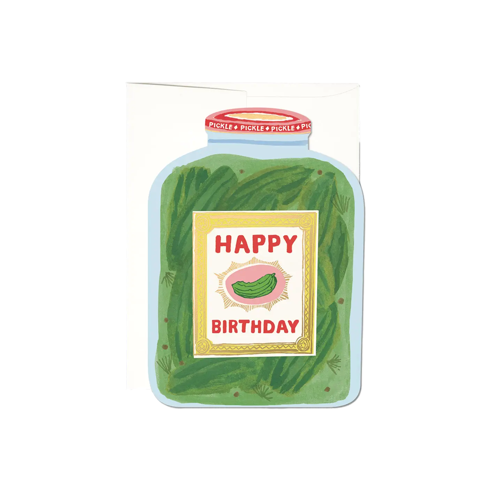 Pickle Birthday Card