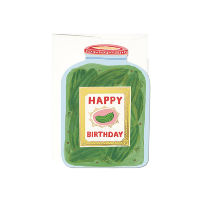 Pickle Birthday Card