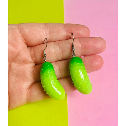 Pickle Dangle Earrings