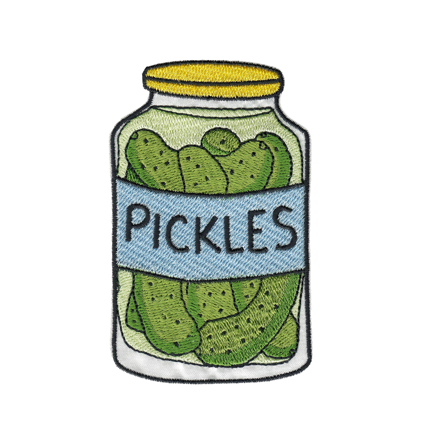 Cartoony Jar of Pickles