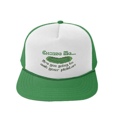 Pickle Trucker Hat