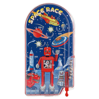 Space Race Pinball Game