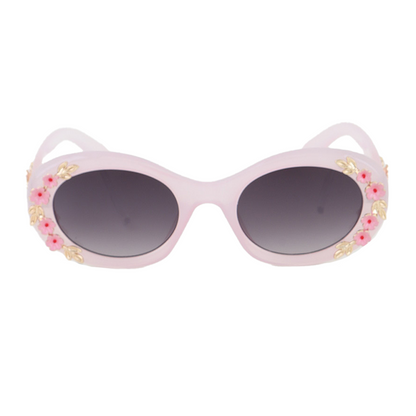 Flower Vine Round Sunglasses