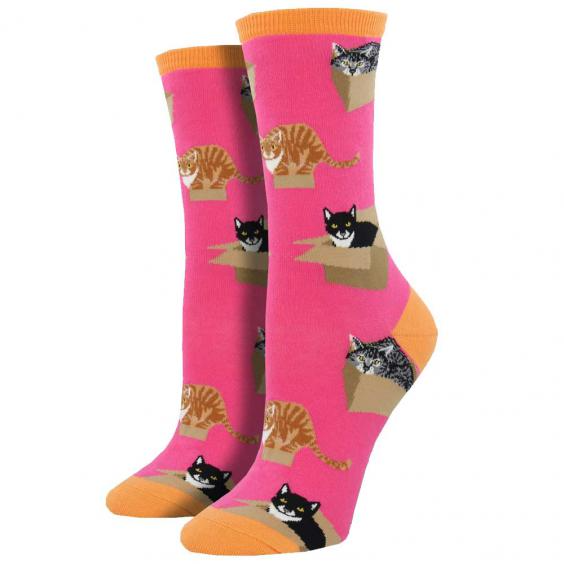 Cats in a Box - Women's Socks