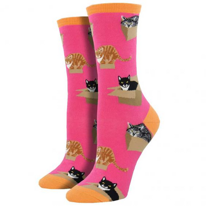 Cats in a Box - Women's Socks