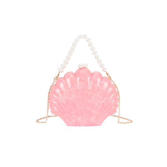 Seashells by the Seashore Acrylic Purse