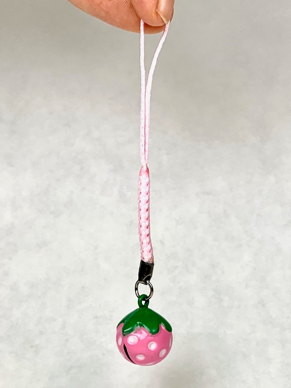 Strawberry Bell Keychain