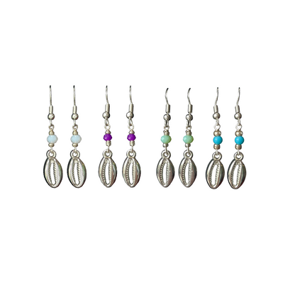 POB Puka Shell Dangle Earrings