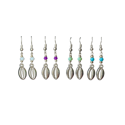 POB Puka Shell Dangle Earrings