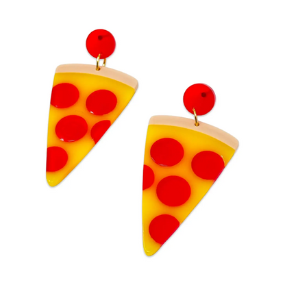 Pizza Party Dangle Earrings