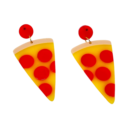 Pizza Party Dangle Earrings