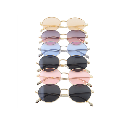 Minimal Polished Round Sunglasses