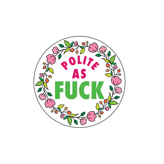 Polite Sticker