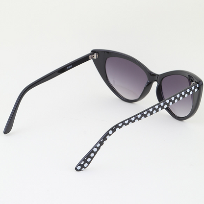 Retro Polka Dot Cateye Sunglasses