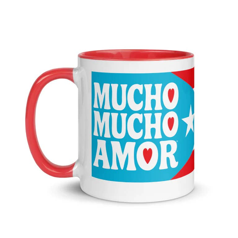 Walter Mercado Puerto Rico Mucho Mucho Amor Ceramic Mug