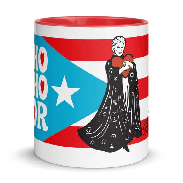 Walter Mercado Puerto Rico Mucho Mucho Amor Ceramic Mug